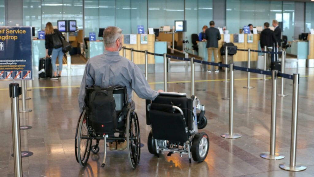 Eloflex F Carrozzina elettronica certificata per il volo