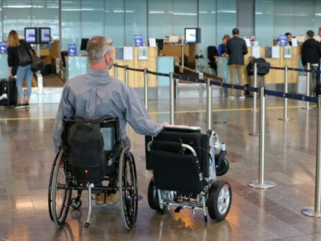 Eloflex F Carrozzina elettronica certificata per il volo