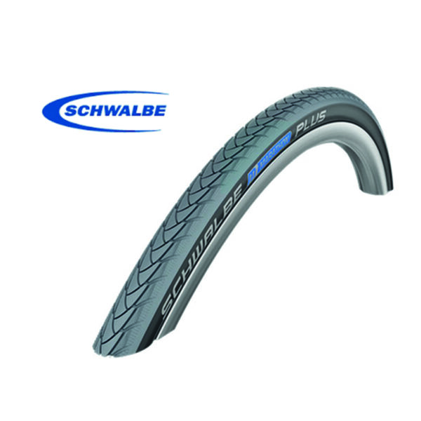 Copertone 24 X 1 (25 540) ad aria Schwalbe Marathon Plus Performance Grigio Nero 1