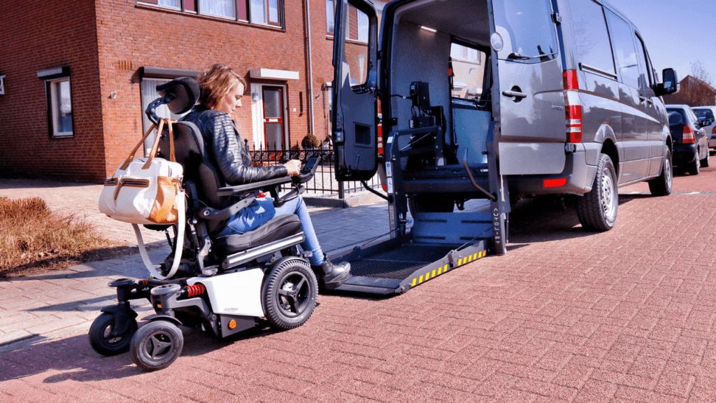 Evo Low Rider carrozzina per la guida in auto