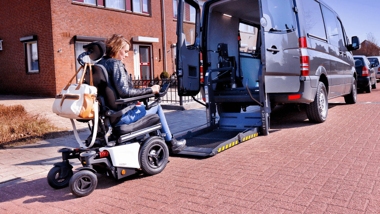 Evo Low Rider carrozzina per la guida in auto