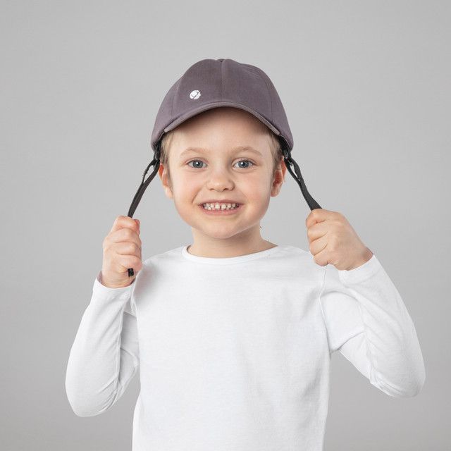 Ribcap Caschetto protettivo per bambini colore grigio 4