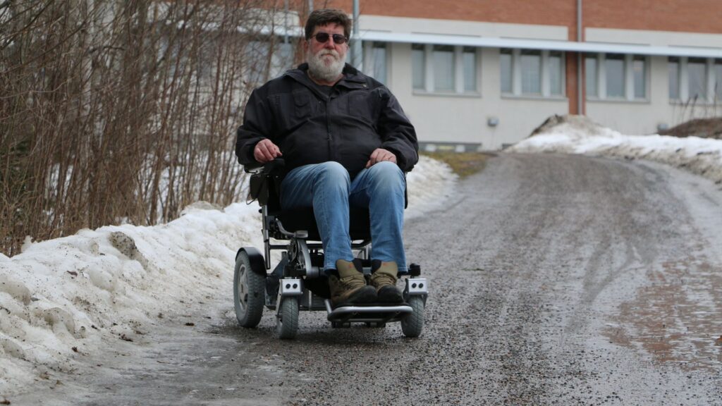 Carrozzina elettronica pieghevole eloflex r