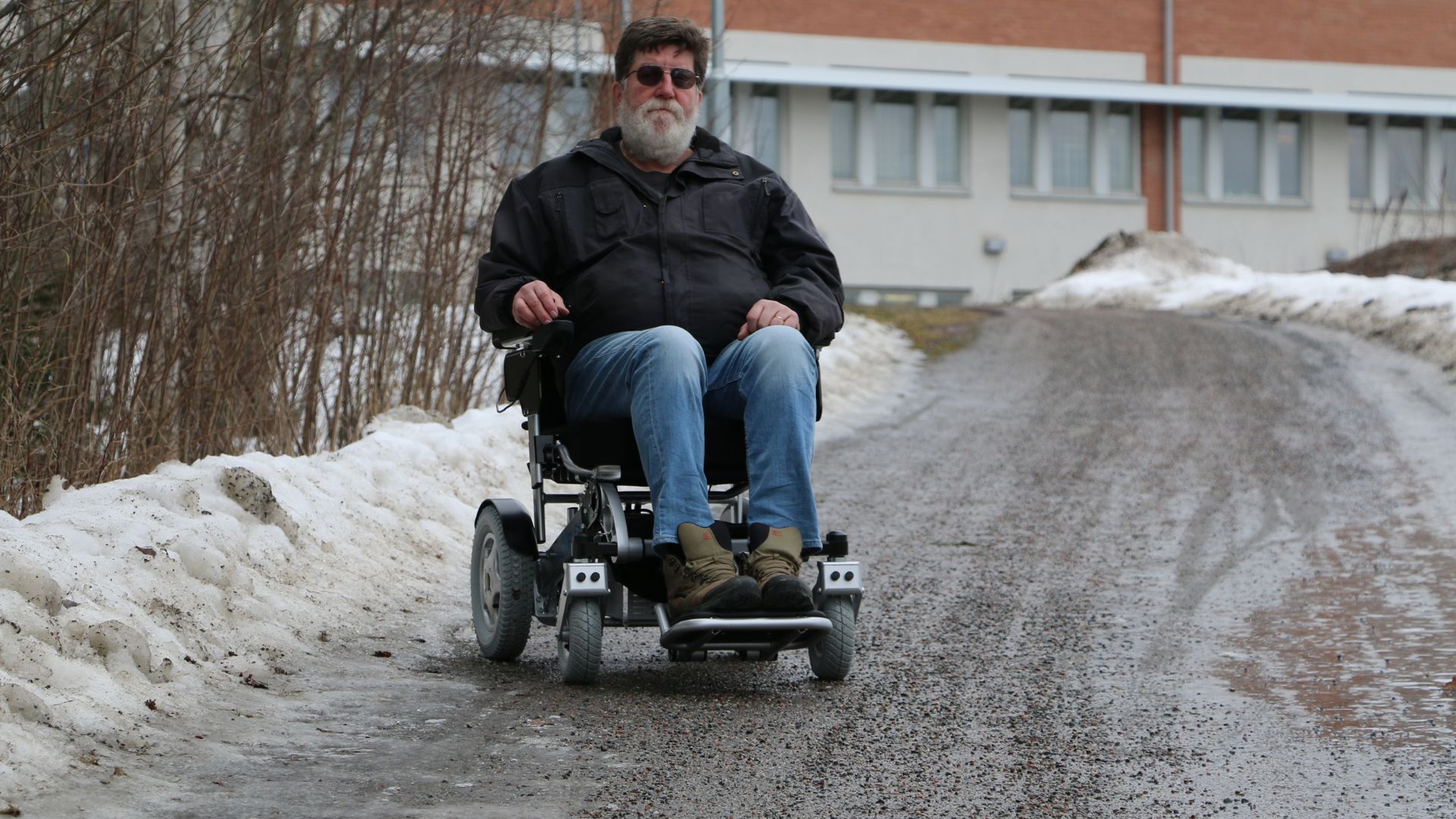 Carrozzina elettronica pieghevole eloflex r