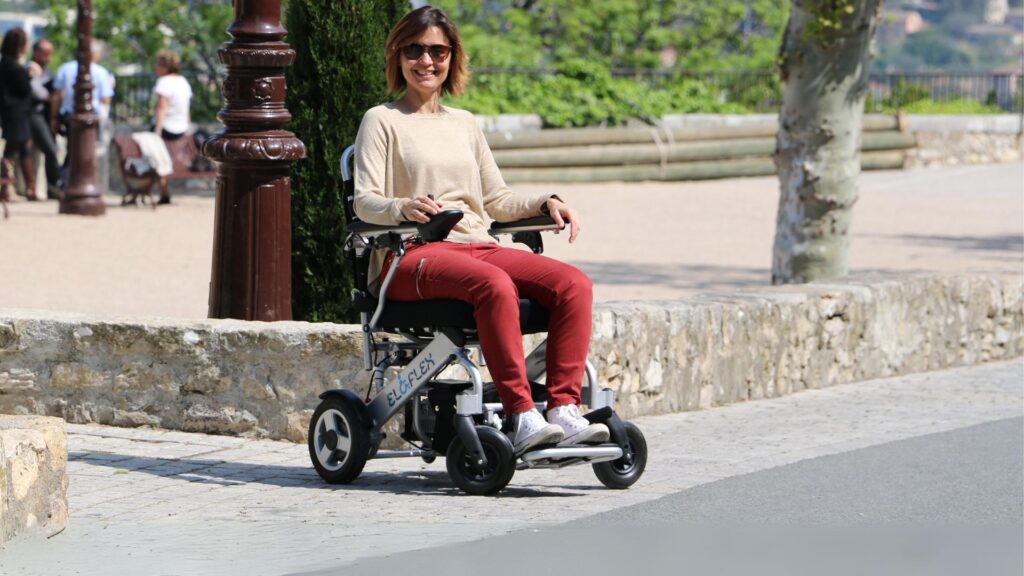 Carrozzina pieghevole Eloflex L