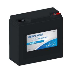 25 Ah - 12V Batteria AGM - immagine 1