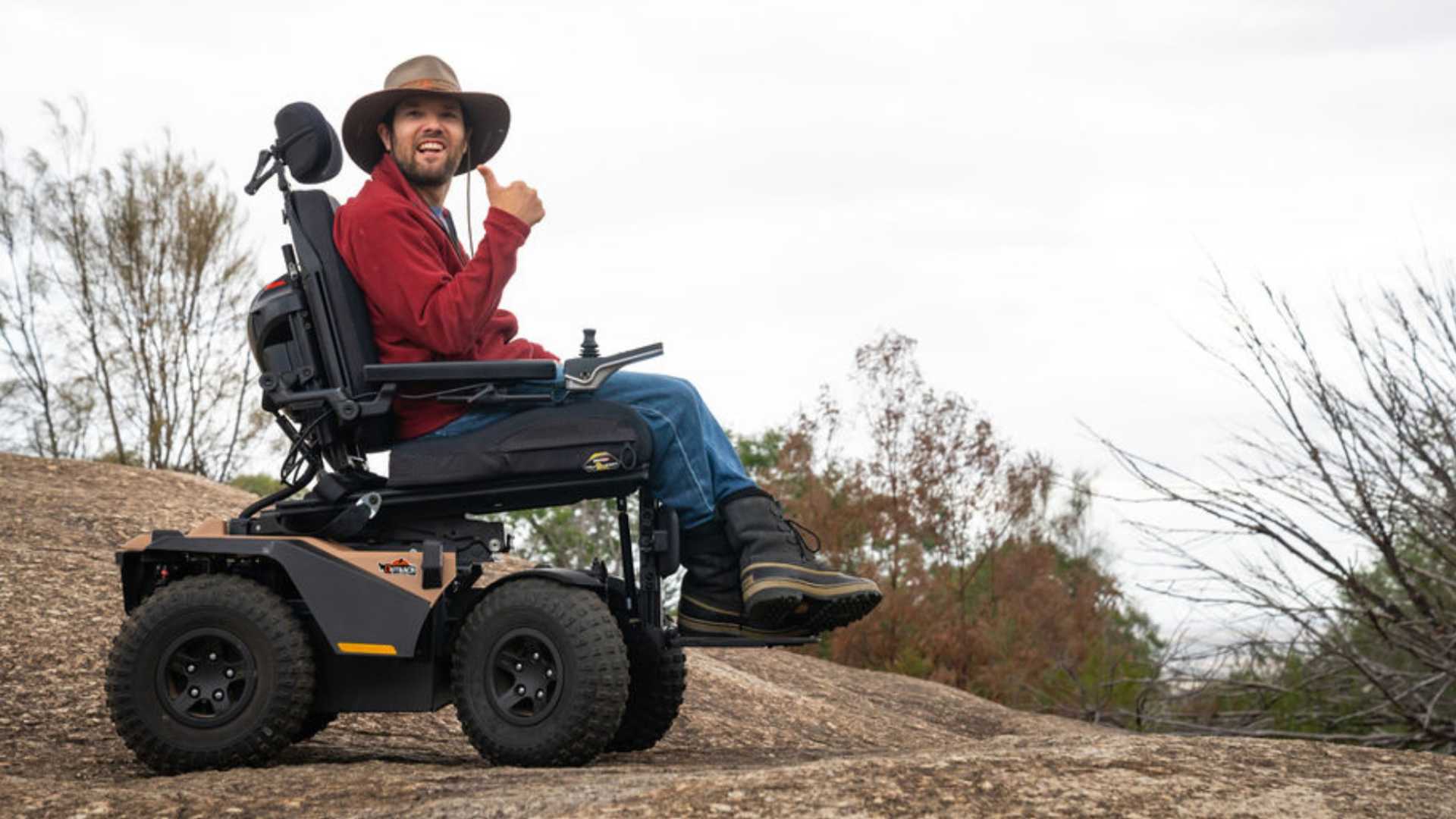 carrozzina elettronica fuoristrada