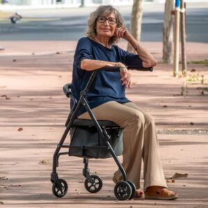 Deambulatore per uso esterno con freni a leva 4200 FM - immagine 2