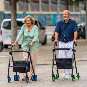 Deambulatore per uso esterno con freno a pressione Elite FP - immagine 7