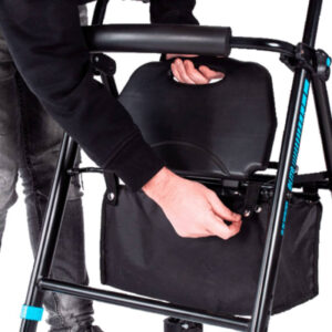 Deambulatore per uso esterno con freno a pressione Elite FP - immagine 4