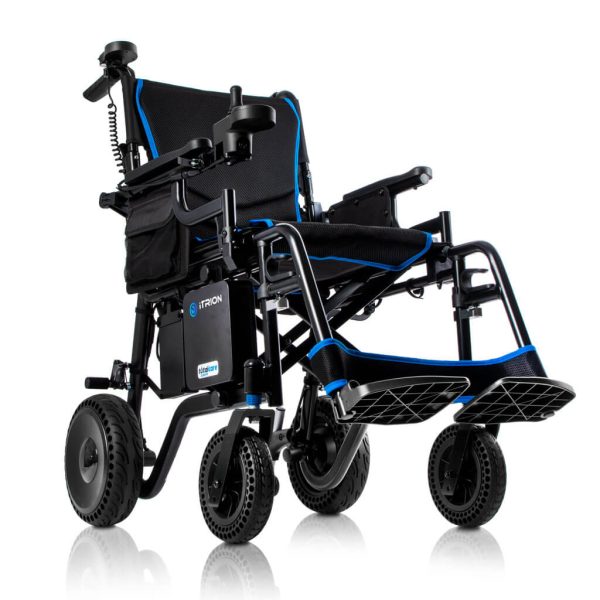 Itrion carrozzina pieghevole con controllo per assistente (7) (1)